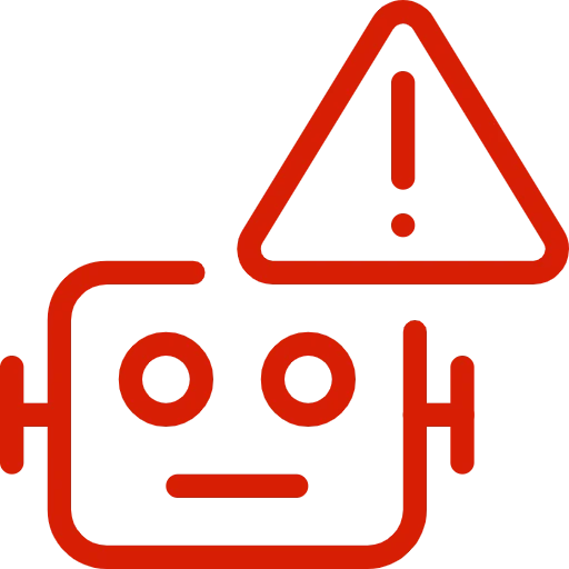 AI-driven error handling icon