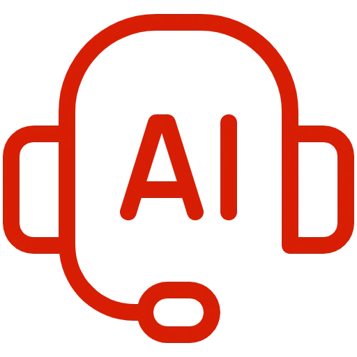 Conversational AI assistant icon